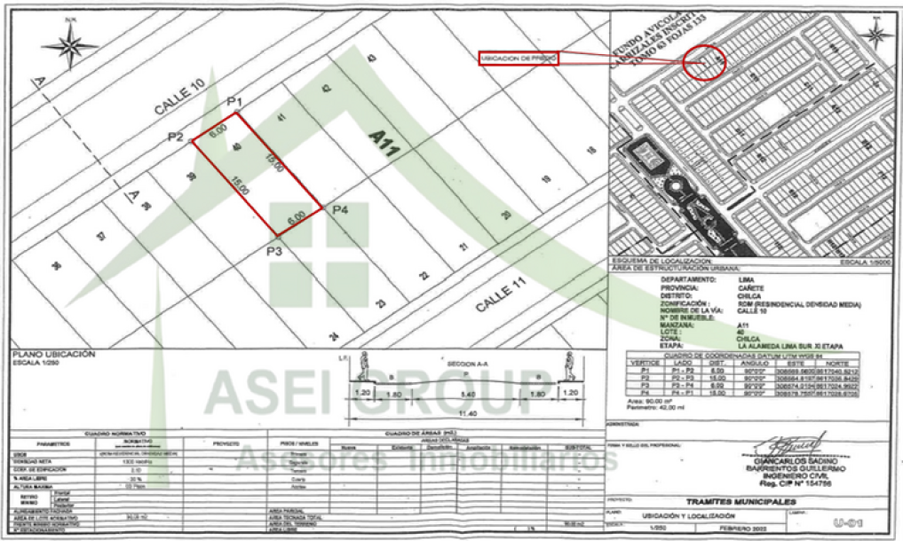 Se vende lote de 90m² ubicado estratégicamente en Chilca, Cañete-3