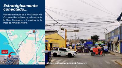 Se Vende Terreno a un paso de la Plaza de Armas de Huaral
